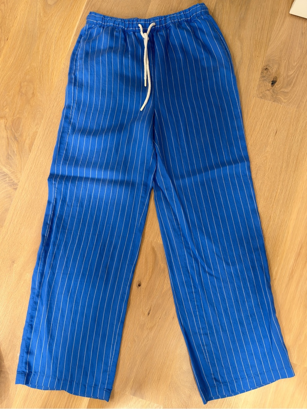 Zara Striped Drawstring Pants - Picture 3 of 4